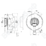 Центробежный вентилятор ebmpapst R3G310RR05H1_1