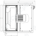 Кухонные вентиляторы MUB/T ECO Размер