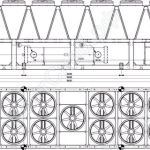 Чиллеры с воздушным охлаждением SCREW Размер