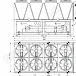 Чиллеры с воздушным охлаждением SCREW Размер