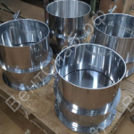 ДРОССЕЛЬ-КЛАПАНЫ С РУЧНЫМ УПРАВЛЕНИЕМ ДК КРУГЛОГО СЕЧЕНИЯ из нержавеющей стали