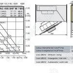 Габаритные размеры и характеристики вентилятора KHAG 450.5 HF W/WS
