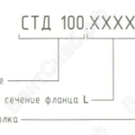 Условное обозначение фланца круглого