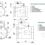 Клапан КП-1(02) EI – 90. круглого сечения