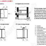 Схемы установки дымовых и НЗ клапанов КПС-1